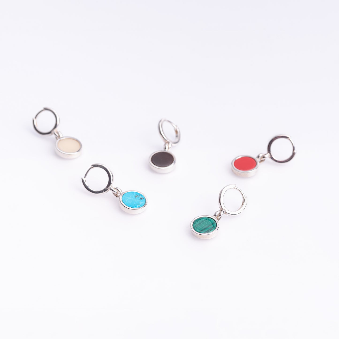 Mini Circle Earrings