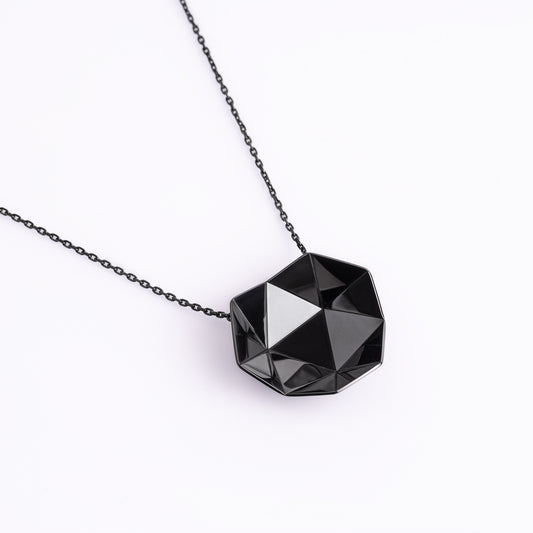 Black Mirror in Mirror Necklace