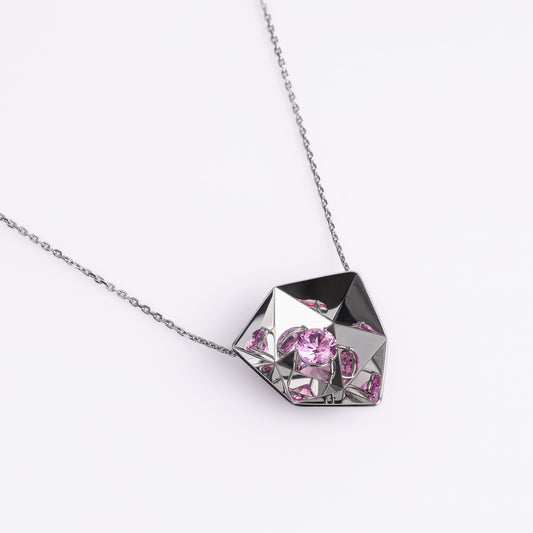 Small Mirror in Mirror Necklace Extra No.2