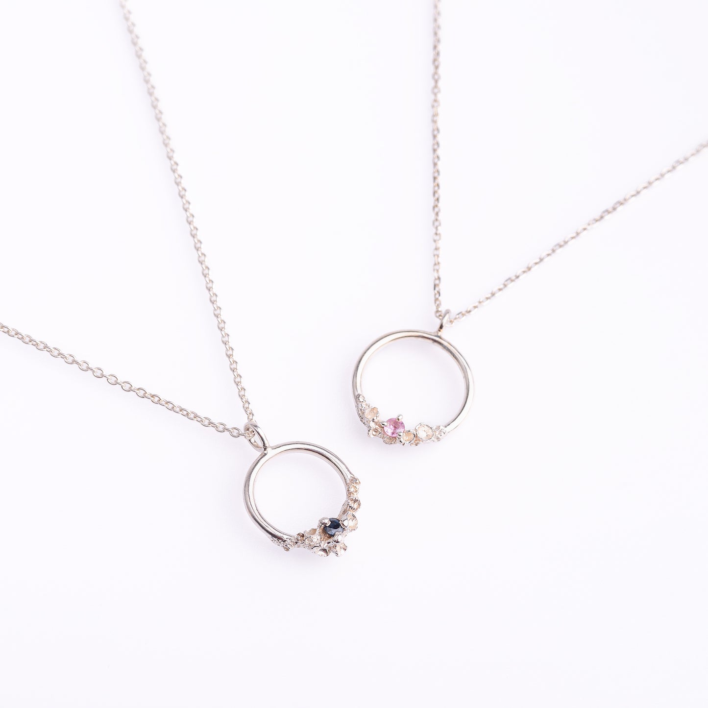 Sapphire Coralized Necklace No. 1