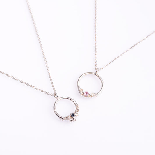 Sapphire Coralized Necklace No. 1