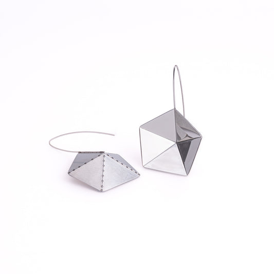 Mirror in Mirror Earrings No. 2