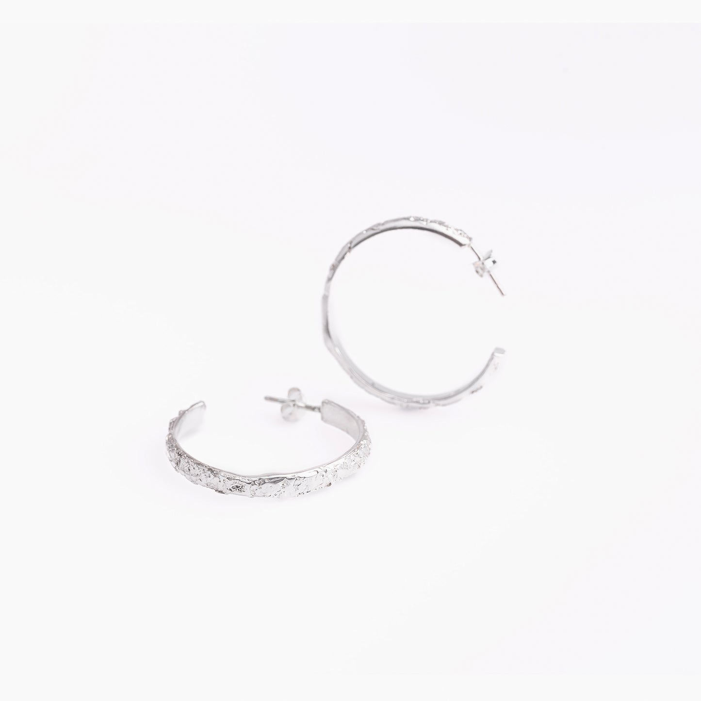 Controlled Chaos Hoop Earrings