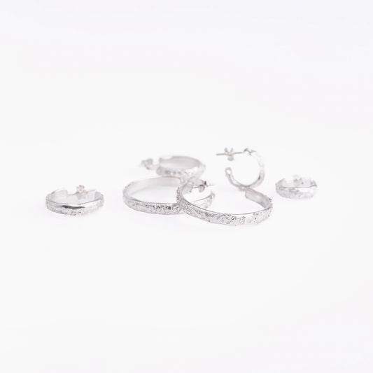 Controlled Chaos Hoop Earrings