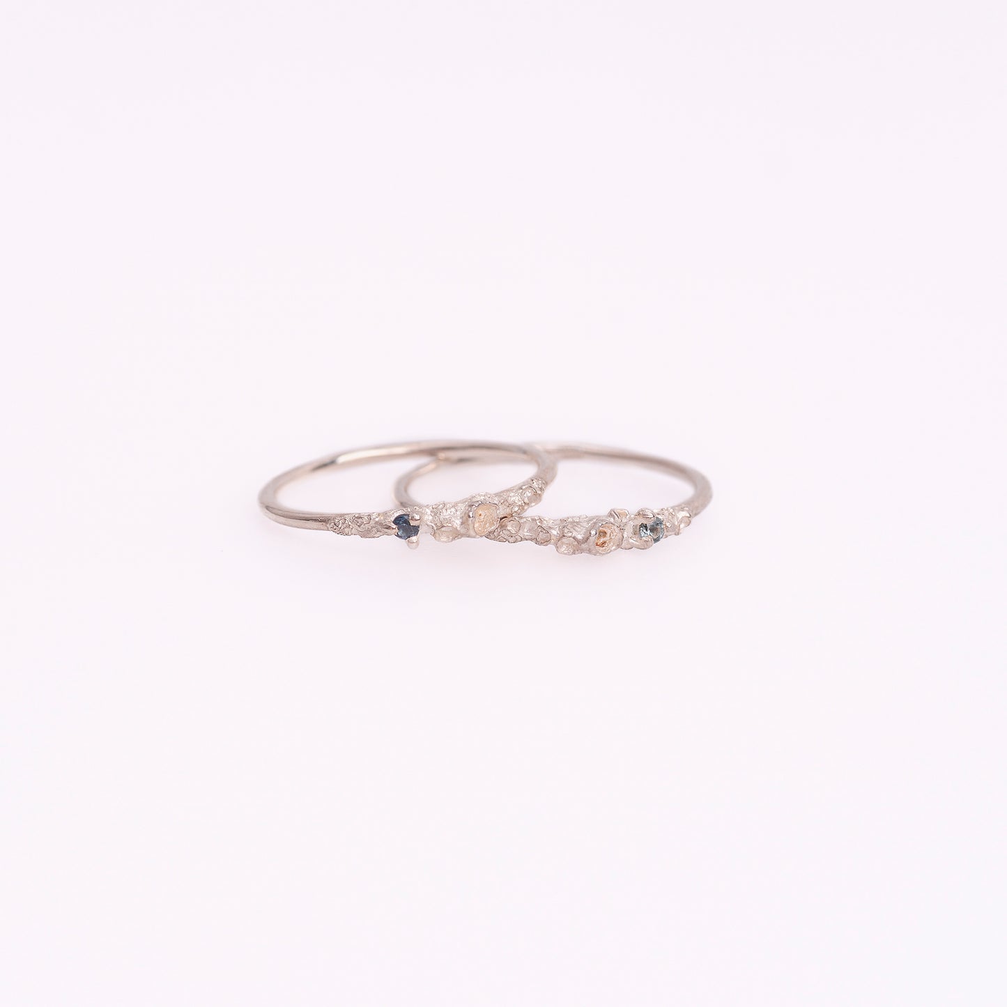 Sapphire Coralized Ring Mini