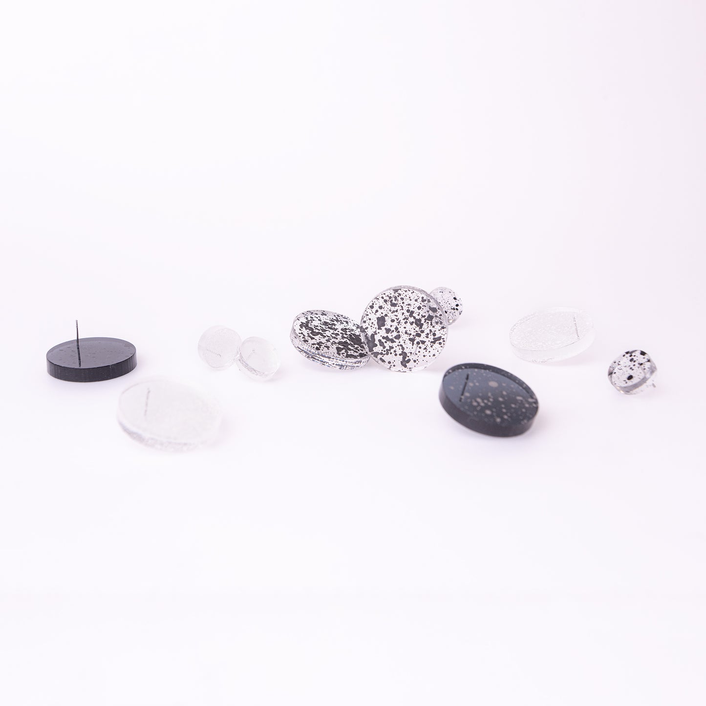 Moon Circle Earrings