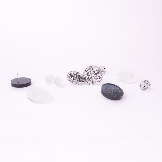 Moon Circle Earrings