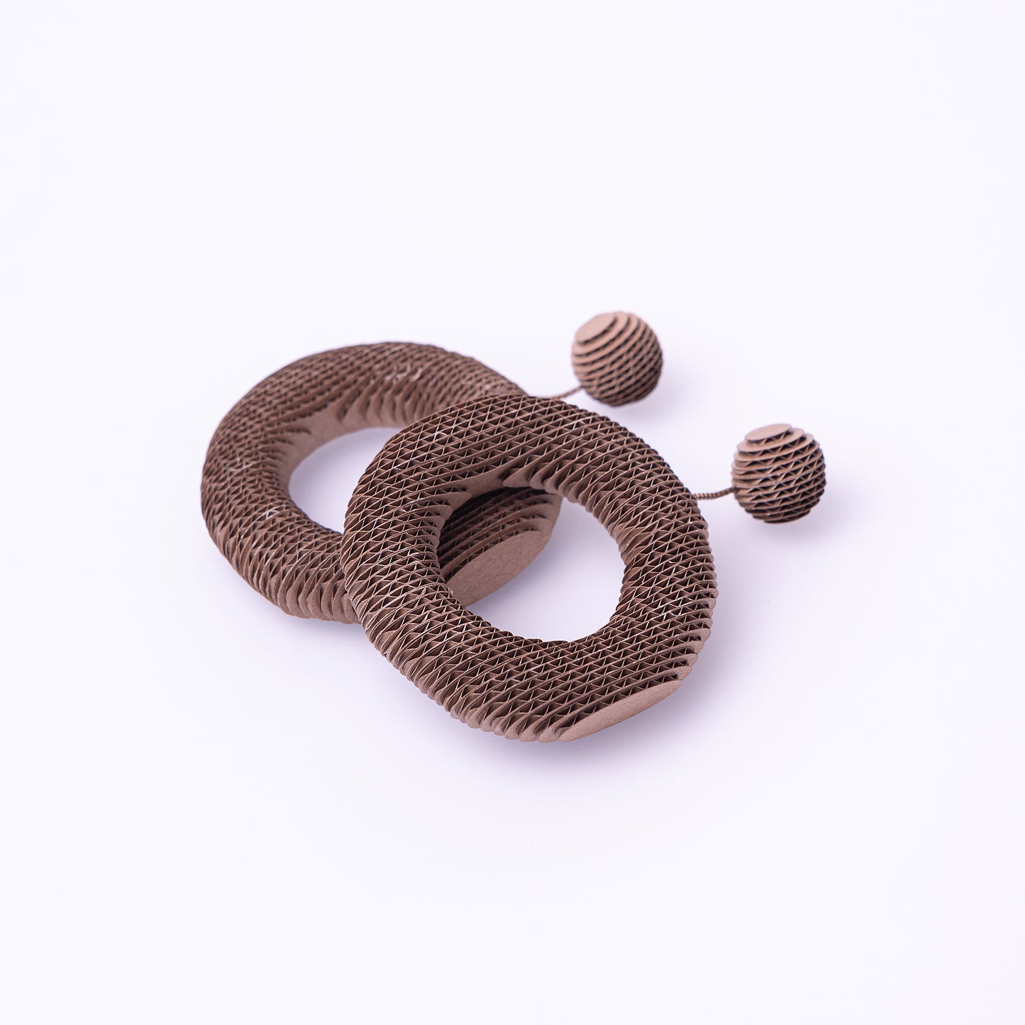 Lamella Torus Earrings