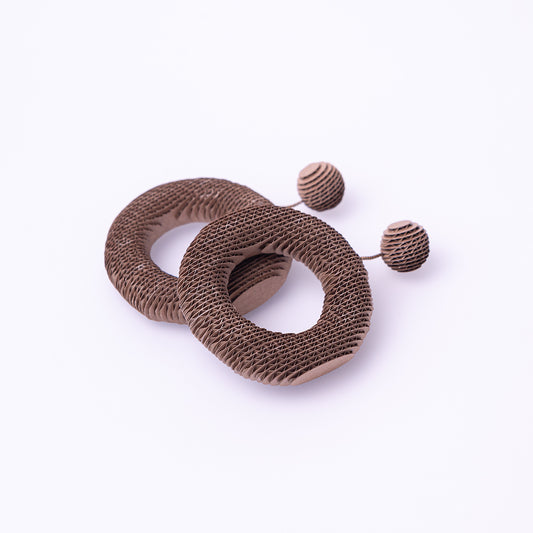 Lamella Torus Earrings