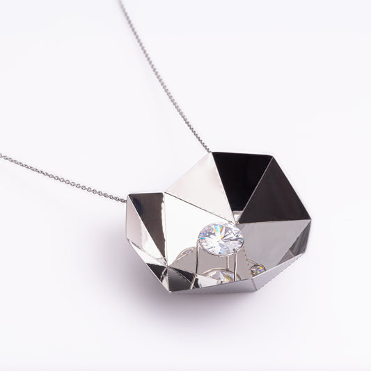 Big Mirror in Mirror Necklace