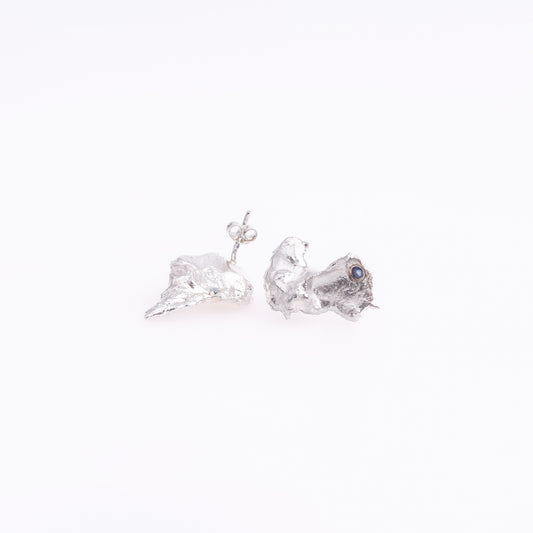 Sapphire Controlled Chaos Earrings