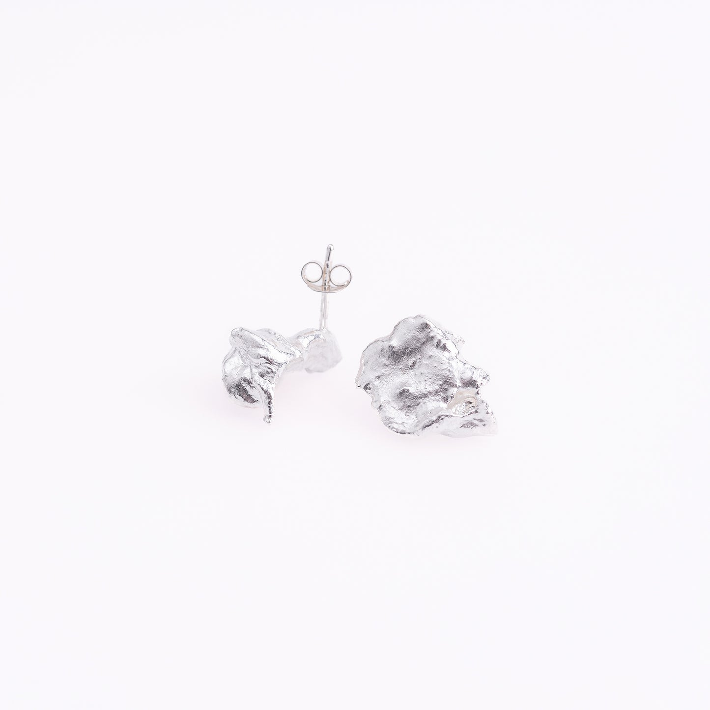 Silver Controlled Chaos Earrings