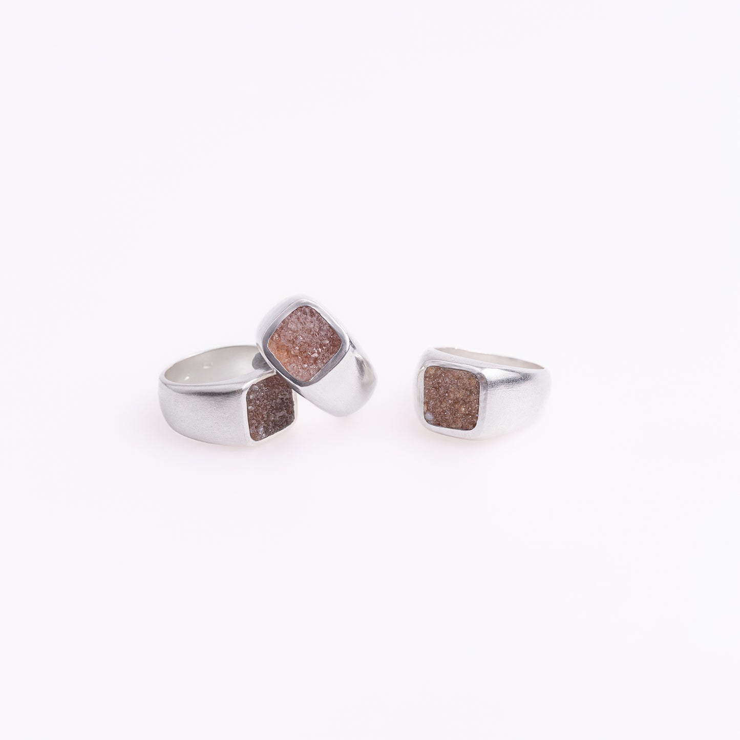 Metamorphosis Square Signet Ring