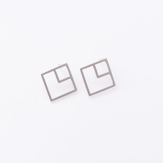 Square No. 02 Earrings